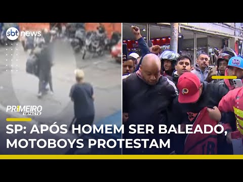 Video sp-motoboys-protestam-por-seguranca-apos-homem-ser-baleado-na-cabeca-na-25-primeiro-impacto