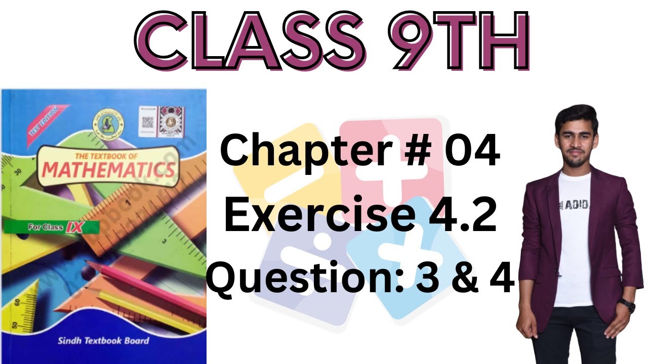Exercise 4 2 Question 3 4 Class 9 Sindh Board Ch 4 exercise-4-2-question-3-4-class-9-sindh-board-ch-4