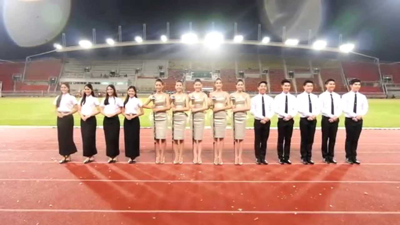 เพลงเดินมธ. - ดรัมเมเยอร์ ธรรมศาสตร์ 70+ [งานวันเฟรชชี่เกม2558 ] | Dujdow