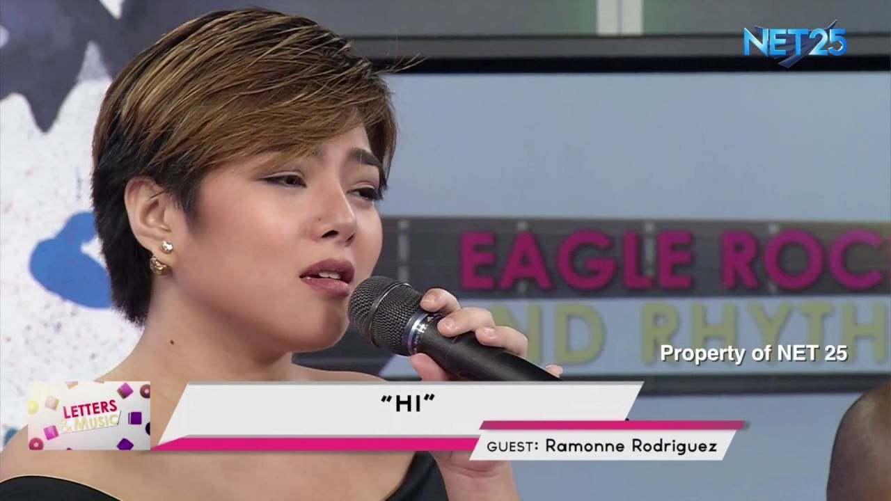 RAMONNE RODRIGUEZ - HI (NET25 LETTERS AND MUSIC)