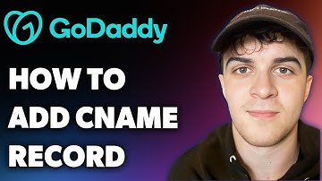 How to Add Cname Record in Godaddy (Full 2025 Guide)