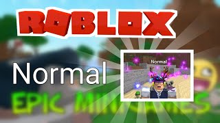 [CODE] How get NORMAL name tag in Epic Minigames in Roblox!