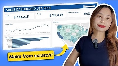 Make Your First Tableau Dashboard from Scratch