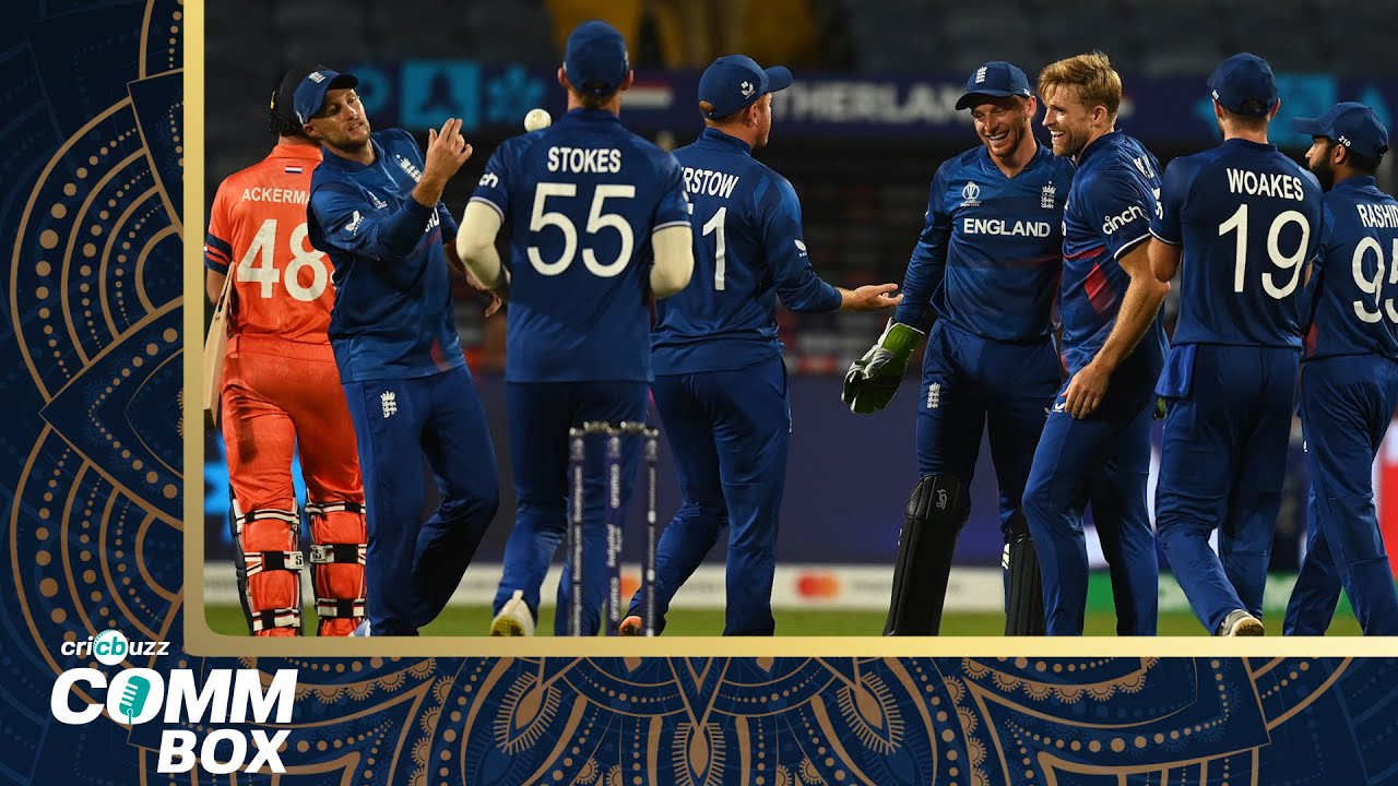 Cricbuzz Comm Box: World Cup | England v Netherlands, 2nd Innings, Over ...