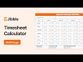 100% Free Timesheet Calculator | Walkthrough