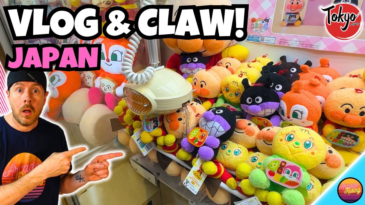 Japan's Imperial Palace Garden & Claw Machine Fun!