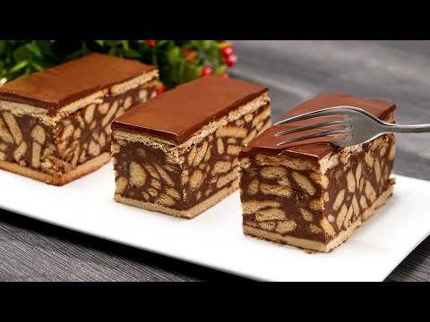 Видео: Шоколадный торт за 5 минут без духовки, муки и желатина!
