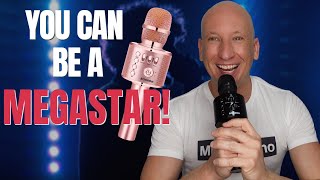 BONAOK Bluetooth Microphone Review & Unboxing  Best Karaoke Mic With Speaker?