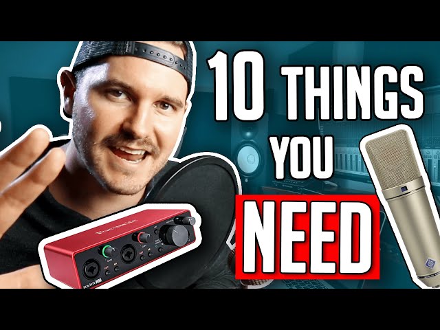 10 Things You Need In A Home Studio class=