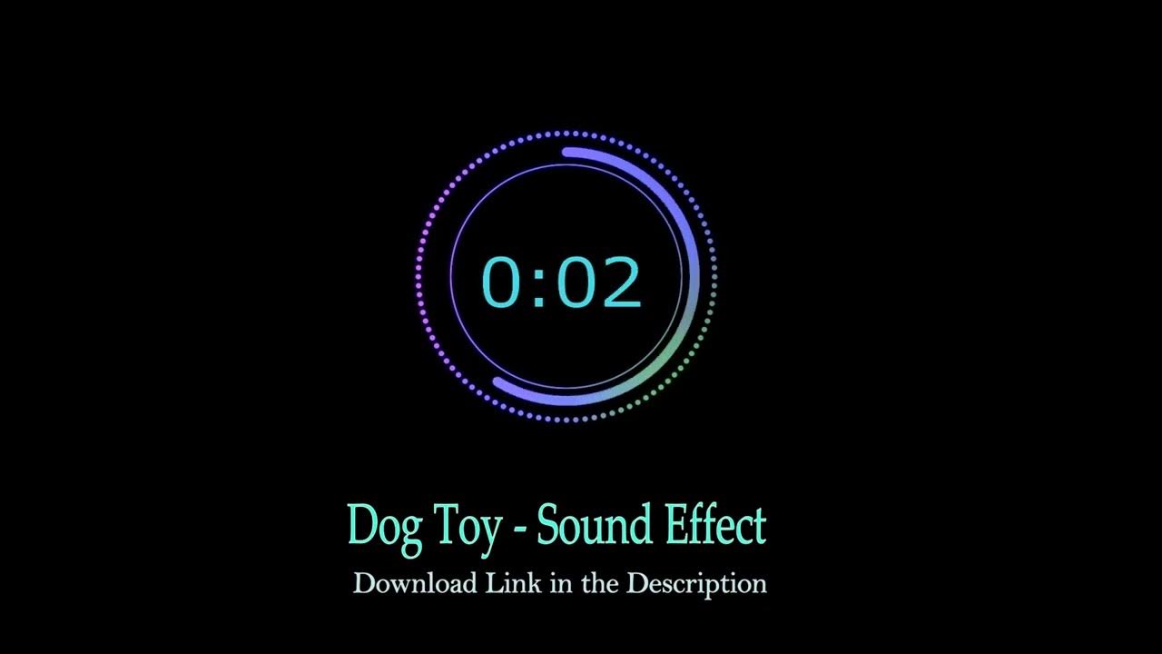 Dog Toy Sound Effect YouTube