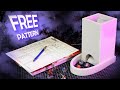 How to Make a Dice Tower Out of Foam with Free Template DIY D&D Craft