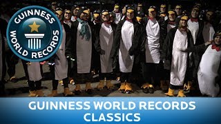 Guinness World Records Day 2013 - Most People Dressed As Penguins