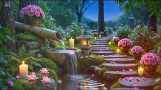 Calming Water & Lotus Flower Visuals for Focus​Pure Relaxation: Nature’s Harmony for Study & Work