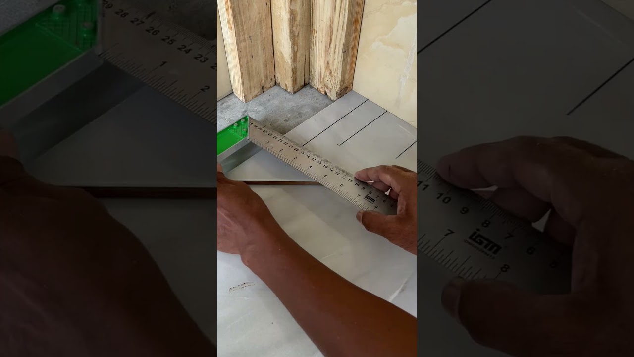 share tricks on how to cut ceramic tiles at an angle to make it right