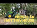 Første År i Mit Tiny House i Skoven: Byggeprojekter, Selvforsyning og Etablering af Permahaven!