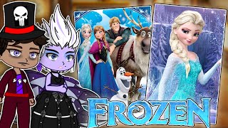 Disney Villains React To Elsa | Frozen | Gacha react