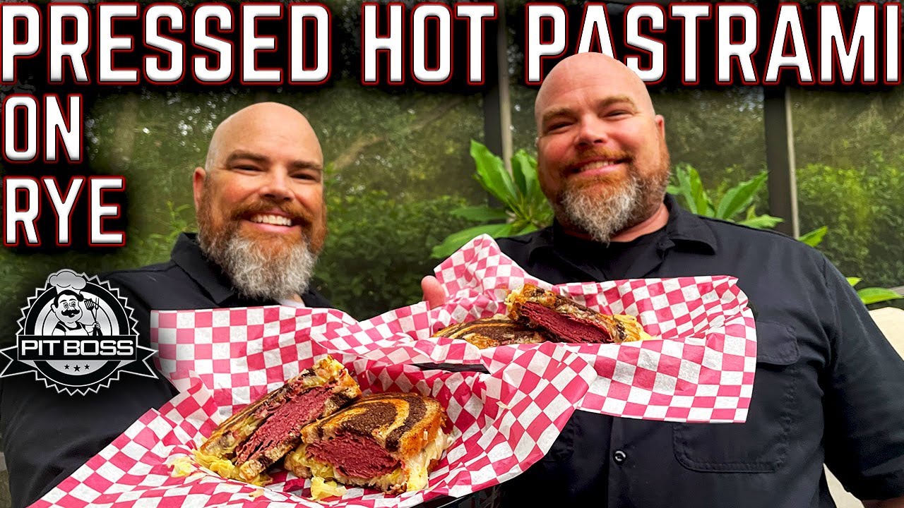 IF YOU LOVE PASTRAMI, YOU'LL LOVE THIS! PRESSED PASTRAMI (REUBEN) ON