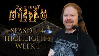 Project Diablo 2 Season 4 Week 1 Highlights - Fists!