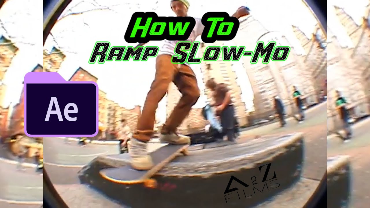 How To Ramp Slow Mo on Adobe AfterEffects - YouTube