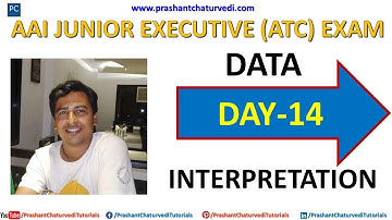 #AAI JUNIOR EXECUTIVE #ATC & #AO (EXAM PREPARATION DAY 14) // {DATA INTERPRETATION}