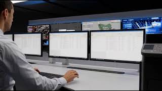 Multi-Operator Command Center | Control Room Console & Operator Workstation