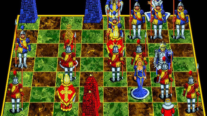 Chessmaster 3000 - PC DOS gameplay 