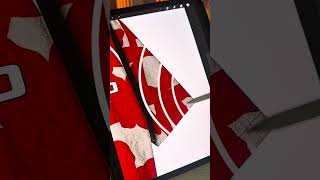 Polo Mockup Design Red Camo Pattern With Logo #procreate #polo #clothingbrand