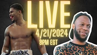 Shakur Stevenson Live: Cigar Talk Live Ep2