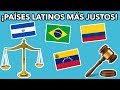 ¡PAÍSES MÁS JUSTOS DE AMÉRICA LATINA!