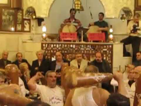 ضرب زیبا و تکرارنشدنی برای حرکت میل توسط استاد مرشد محمد کارگر و میانداری پهلوون باشی ایران