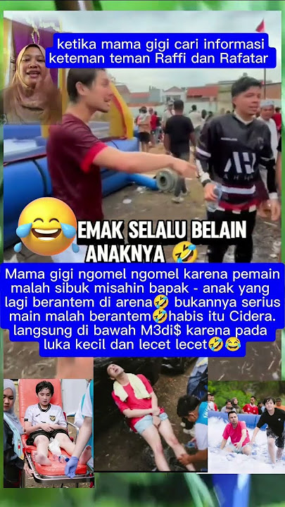 Rafatar Cid3ra😱mama gigi Ngomel ngomel🤣😂#raffiahmad #nagitasalvina #shortvideo #artissiantar