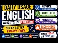 Daily usage English sentences ||Practical English use||English speaking | #English learning
