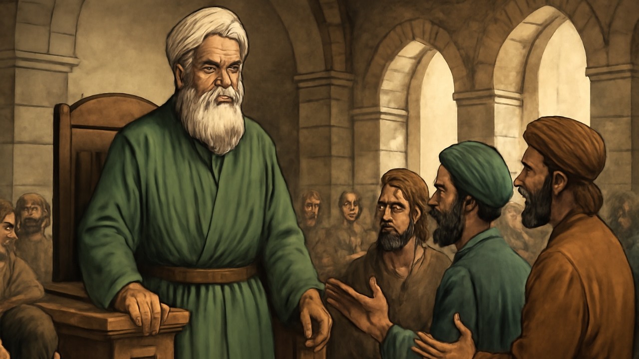 قصة القاضي زهران 🔥 أذكى قاضٍ في التاريخ العربي! حَلَّ ثلاث قضايا مستحيلة بحكمة لا تُصدق!