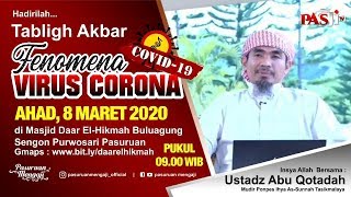 FENOMENA VIRUS CORONA - Ustadz Abu Qotadah Al-Atsary