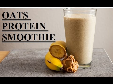 how-to-make-healthy-oats-protein-smoothie