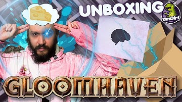 Unboxing MINDTHIEF - GLOOMHAVEN 2ND EDITION
