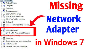How to Fix Missing Network Adapter Problem in Windows 7 (regedit) | Network Adapter Problem Solve