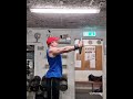 Smashing Shoulders - 20kg plate 12 reps for 5 sets