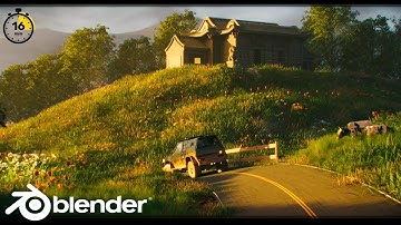 How to Create a Stunning Cinematic Nature Scene in Blender (In Just 16 Minutes)