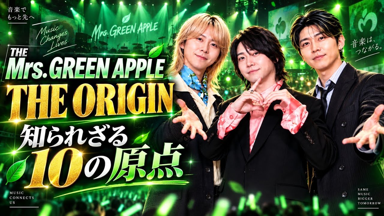 The Origin of Mrs. GREEN APPLE: 10 Things Revealed by the “THE