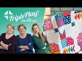 Triple Play: 3 New Pins & Paws Quilts with Jenny Doan of Missouri Star (Video Tutorial)