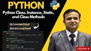 Python Class, Instance, Static, and Class Methods: Understanding Object Concepts