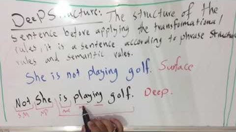 Deep Structure