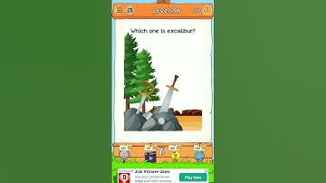 Braindom 2 Level 296 || which one is excalibur.