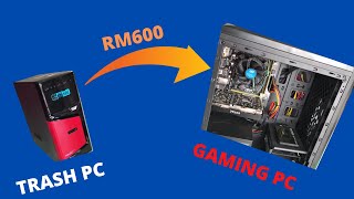 RM600 Gaming PC?? Old Office PC Rescue and Restoration