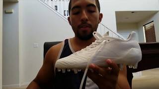 Adizero 5 star 6.0 cleats review all white