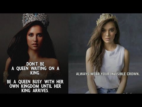 !!Queen Quotes!!Attitude Quotes For GirlsWomen Empowerment Quotes To Make You Feel Like A Queen