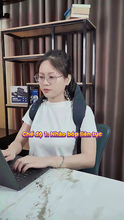 Người Lười Cũng Phê! Máy Massage 4D KATA MS8 - Bấm Nút Là Hết Đau!