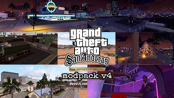 Original | Definitive Edition Textures Mod v4 For Gta Sa Android | Import & No Import Version