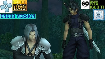[PPSSPP] Crisis Core - Final Fantasy VII -Undub- ~IR 10x Native~ (D3D11-1080p) [60 FPS+HD UI Mods]